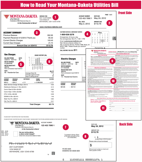 Montana Dakota Utilities Bill Pay Customer Service SavePaying