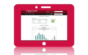 online account and service center