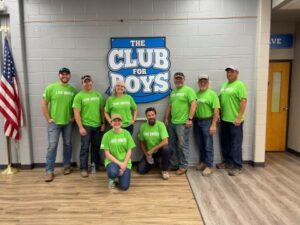 united way day of caring club for boys